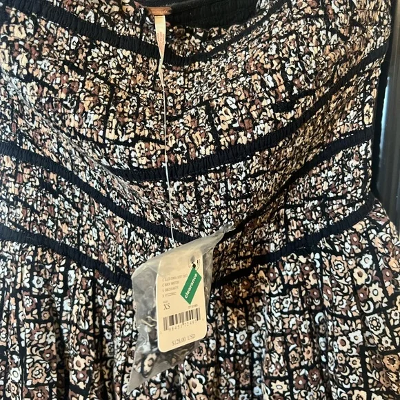 Free People Bali Checked Out Printed Romper
Style#: OB2004675 - Picture 7 of 10